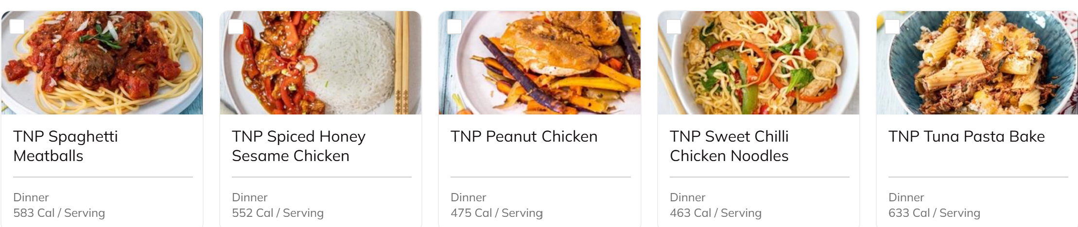 Nutritious meal